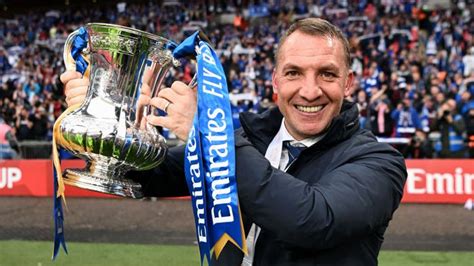 Brendan Rodgers Hails Leicesters Fa Cup Win As A Historic Day For The