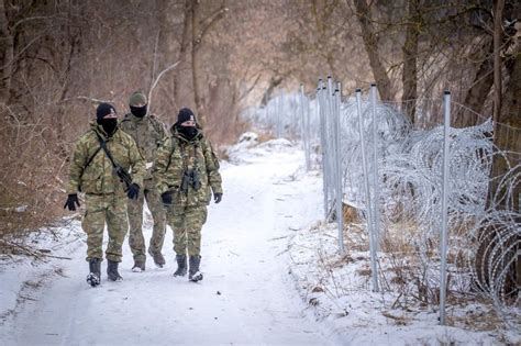 Zapora Na Granicy Z Bia Orusi Stra Graniczna O Rozpocz Ciu Prac