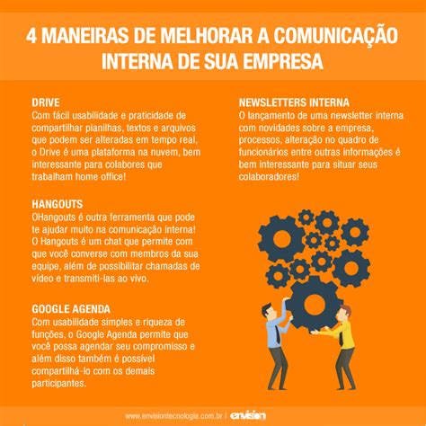 4 Maneiras De Melhorar A Comunicação Interna De Sua Empresa Envision Tecnologia