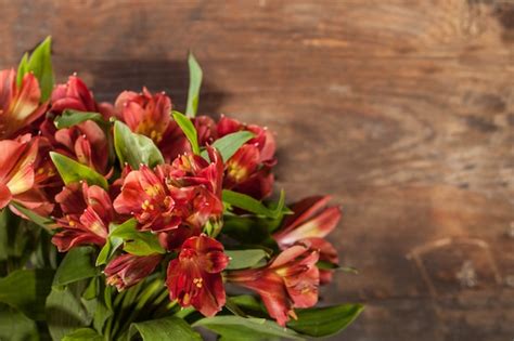 Premium Photo | Bouquet of red lily