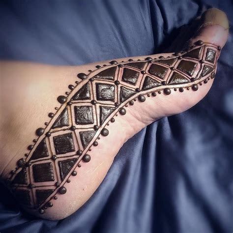 Foot Henna Tattoo Designs