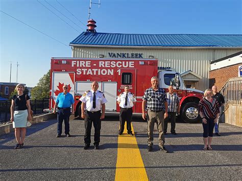 New rescue van for Vankleek Hill Fire Department - The Review Newspaper
