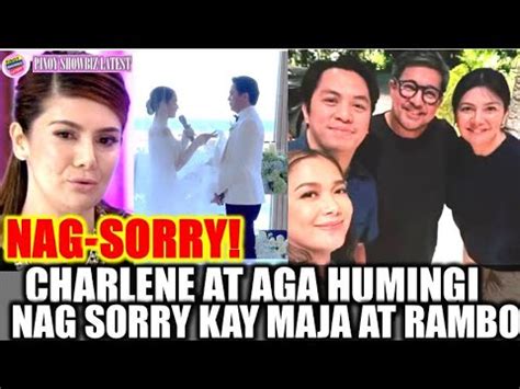 Charlene Gonzales Naiyak Sa Wedding Vows Ni Maja At Rambo Nagsalita