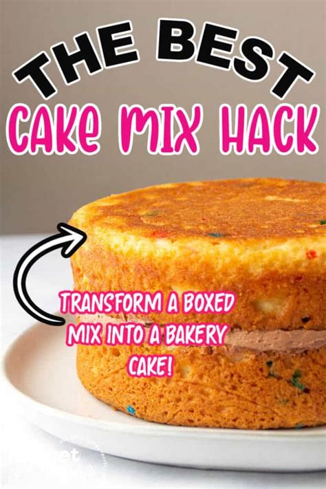 Must Know Hack How To Make Boxed Cake Mix Taste Like Bakery Cake