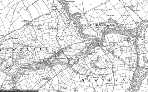 Old Maps of Bradford, Derbyshire - Francis Frith