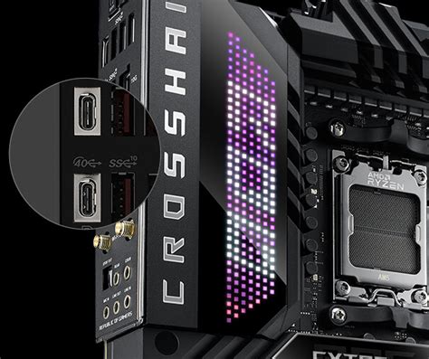 Asus Rog Crosshair X670e Extreme Eatx Ddr5 Motherboard Am5 Socket Amd X670 Chipset 128gb Dimm