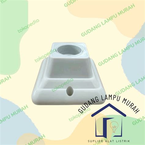 Jual Fitting Lampu Fitting Plafon Fitting Lampu Segi Panasonic NLP