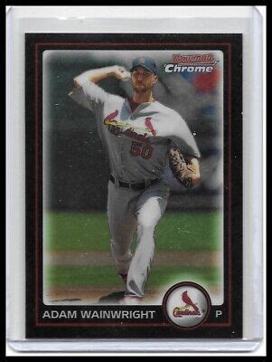 Bowman Chrome Adam Wainwright Ebay