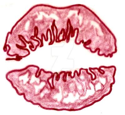 Lip Print Tattoo by Metacharis on DeviantArt