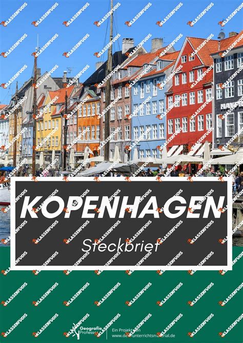 Kopenhagen Steckbrief Hauptstadt D Nemark Klassenfuchs