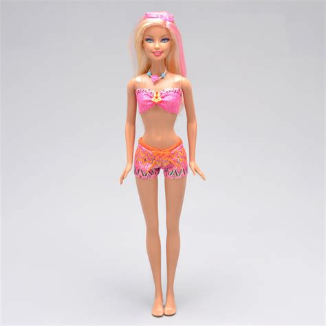 Barbie Vida De Sereia Praia X Al Beb