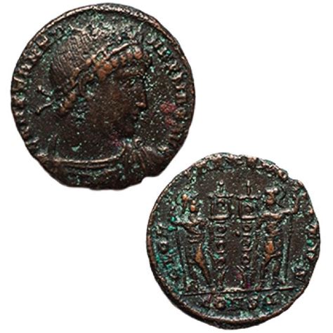 Constantine the Great Ancient Coin - Jerusalem Antquities