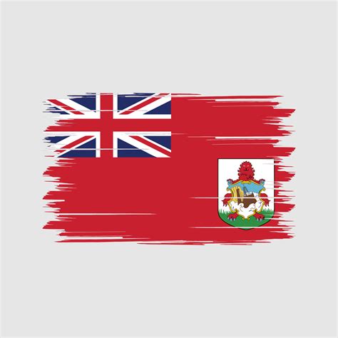 Bermuda Flag Brush. National Flag 9437360 Vector Art at Vecteezy