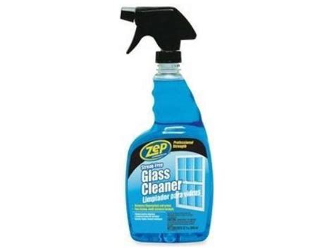 Zep ZU112032 Streak Free Glass Cleaner Spray 32fl Oz Blue Walmart