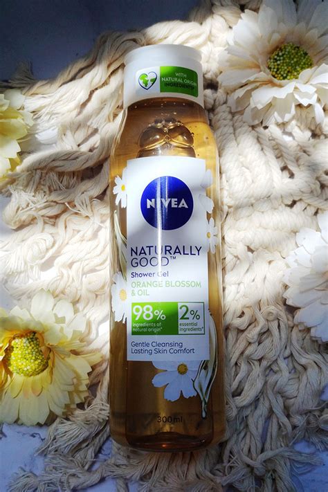 7 Days with NIVEA Naturally Good Orange Blossom and Oil Shower Gel