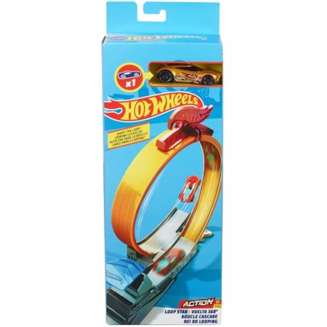 Pista Hot Wheels Acrobacias Rei Do Looping E Carrinho Mattel Em Promo O Ofertas Na Americanas