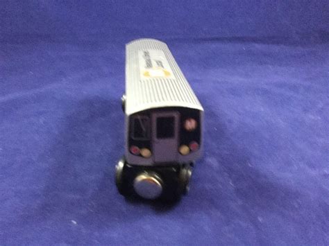 MUNIPALS NYC Subway M Nassau Street Local Wooden Train Discontinued ...