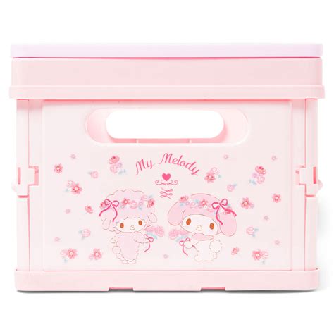 My Melody Folding Storage Basket Sanrio