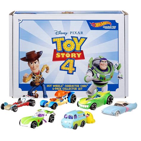 Bnib Hot Wheels Disney Pixar Toy Story Bundle Vehicles Pack Collector Set Character Cars