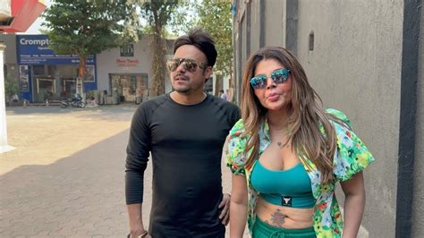 Rakhi Sawant Spotted Outside The Gym YouTube