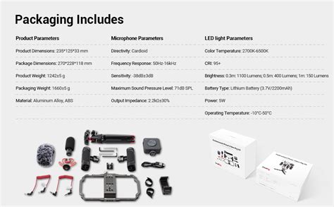 SMALLRIG Smartphone Video Rig Kit for iPhone, Smartphones, Cell Phone ...