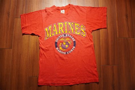 Usmarine Corps T Shirt Sizem Used マツザキ商店