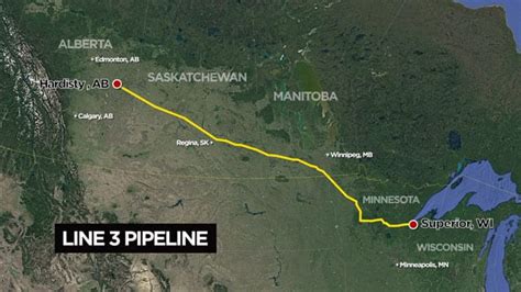 Enbridge Line 3 pipeline project should follow existing route, U.S ...