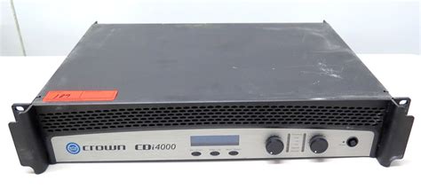 Crown Dsi 4000 Digital Screen Series 2 Channel Power Amplifier Model