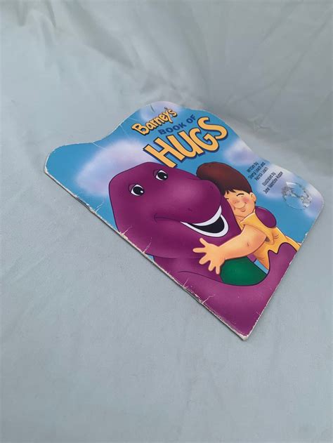 Vintage Barney Book 1997 Barneys Book Of Hugs Etsy