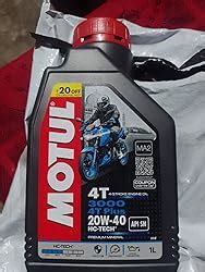 Motul T Plus W Api Sm Hc Tech Engine Oil For Bikes L