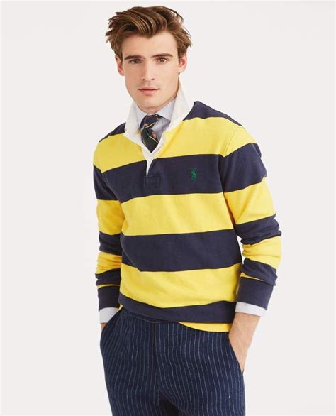 Ralph Lauren The Iconic Rugby Shirt Preppy Mens Fashion Polo Ralph