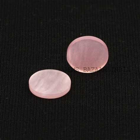 Mother Of Pearl Round Disc Shape Flat Gemstone Cabochon Etsy