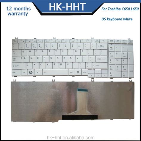 Us White Keyboard For Toshiba Satellite C C C L L L