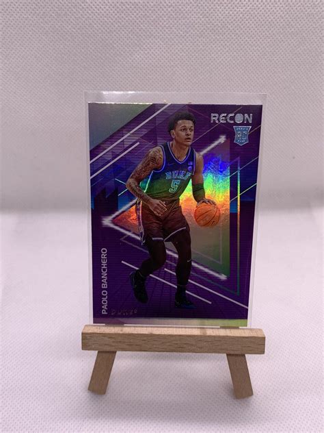 Panini Chronicles Recon Paolo Banchero Draft Picks Rookie Rc