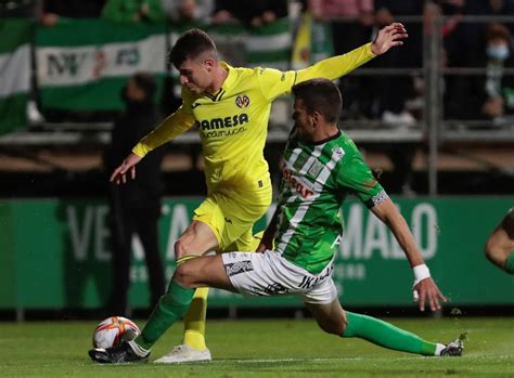 Copa del Rey Atlético Sanluqueño Villarreal resumen resultado y goles