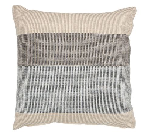 Coussin BERGFLETTE 45x45 Beige Bleu JYSK