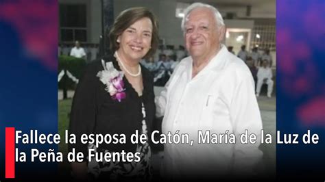 Fallece La Esposa De Cat N Mar A De La Luz De La Pe A De Fuentes Youtube