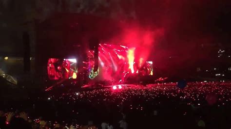 Concierto Coldplay Bogotá Colombia 2016 Intro A Head Of Full Of Dreams Youtube