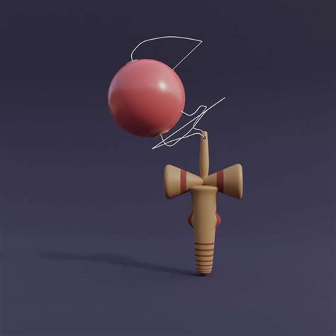 Kendama Toy 3d模型下载 创想云