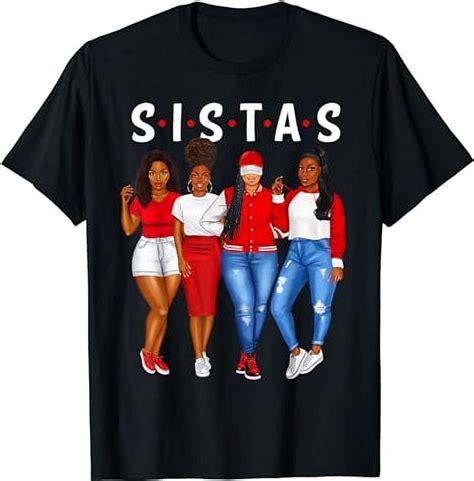 Sistas Melanin Queen Black History African Black Woman Magic T Shirt