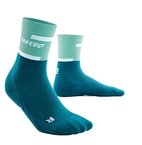 Cep The Run Compression Socks Mid Cut F R Damen Mittellange