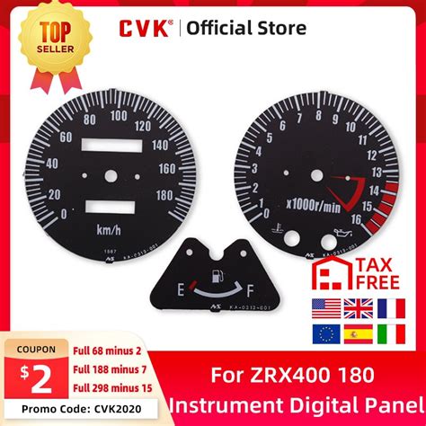 Cvk Instrument Compteur De Vitesse Panneau De Plaque Frontale Cadran