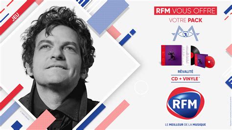 Concours RFM gagner des albums CD vinyles Rêvalité de M