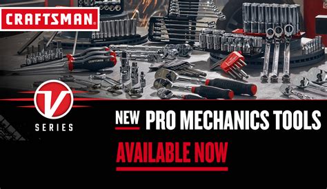 Craftsman® Unveils New V Series™ Line Of Premium Tools For Automotive And Indust