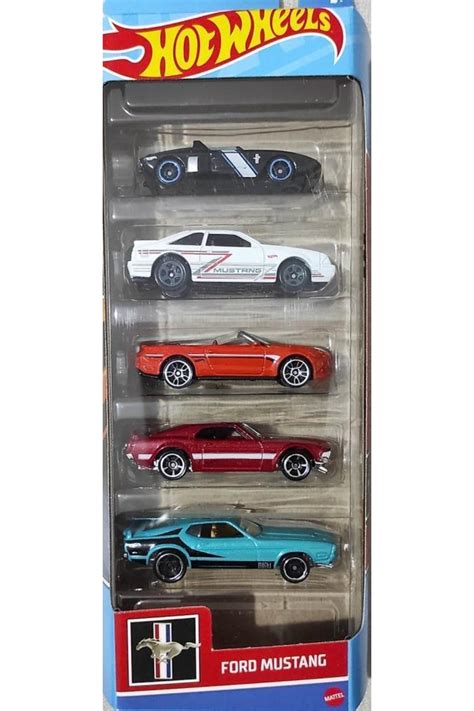 HOT WHEELS 1806 Beşli Araba Seti Ford Mustang Hfv92 Fiyatı Yorumları