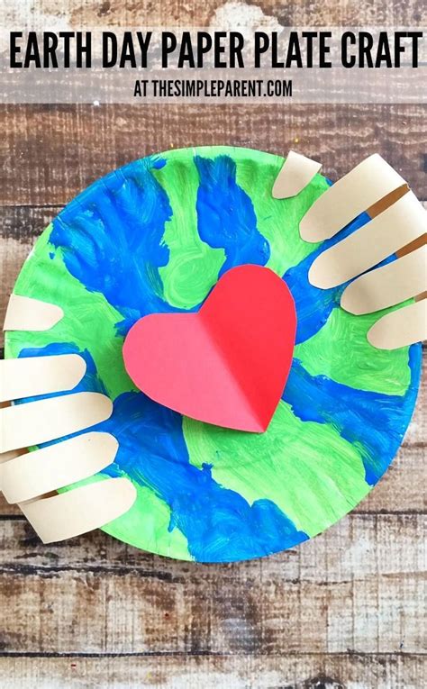 Make an Earth Day craft preschoolers will love! Earth Craft, Earth Day ...