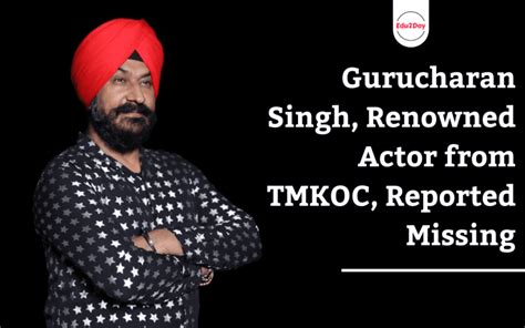 Gurucharan Singh Renowned Actor From Tmkoc Reported Missing