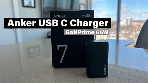 Anker 735 Charger GaNPrime 65W The Ultimate 3 Port USB C Wall Charger