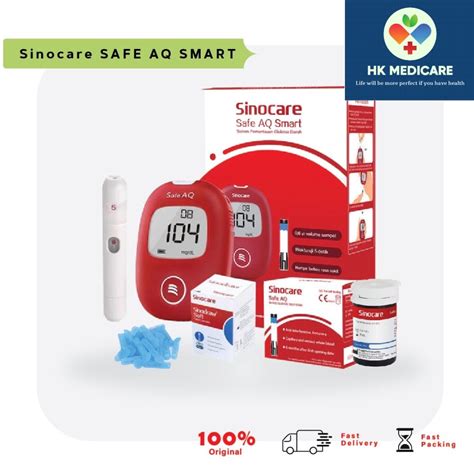 Jual Sinocare Safe AQ Smart Alat Tes Gula Darah Shopee Indonesia