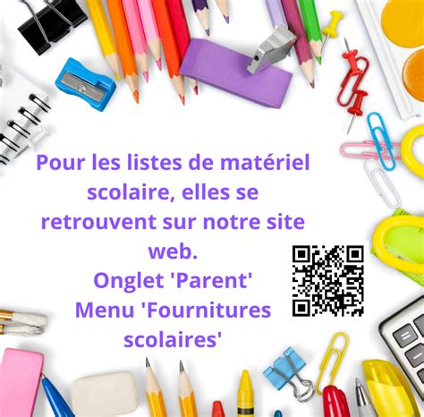 Vos Questions Fournitures Scolaires Cole Sainte Th R Se